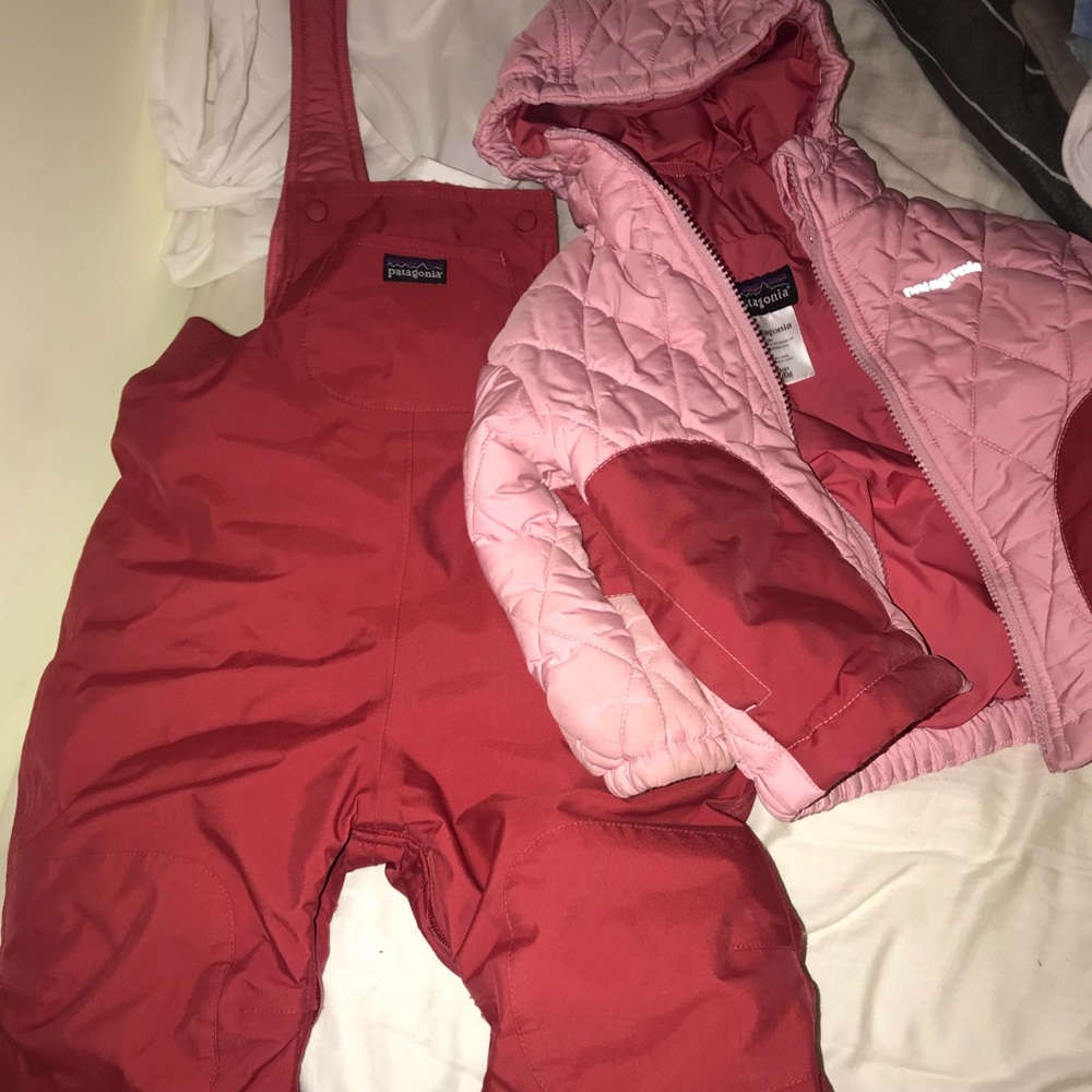 Patagonia toddler snow suit